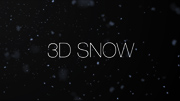 Flash realistic 3D  Snow